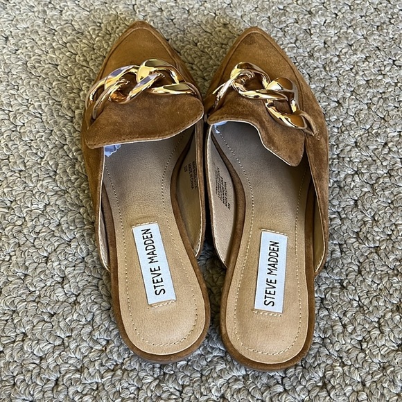 Steve Madden slip on shoes leather size 7m - Picture 4 of 7